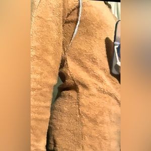 Teddy Baby PJ Romper Onesie - Camel